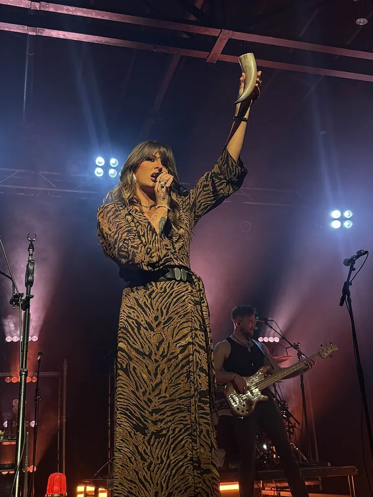 Ella Langley - Ella Langley performing at The Intersection near downtown Grand Rapids, Michigan, February 27, 2025